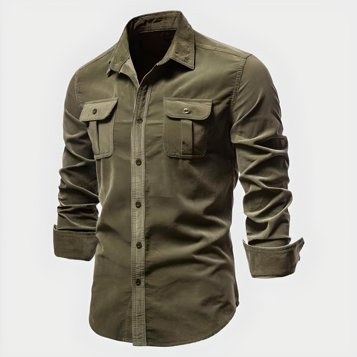 BATTISTILO VELOSO: CORDUROY ESSENTIAL SHIRT