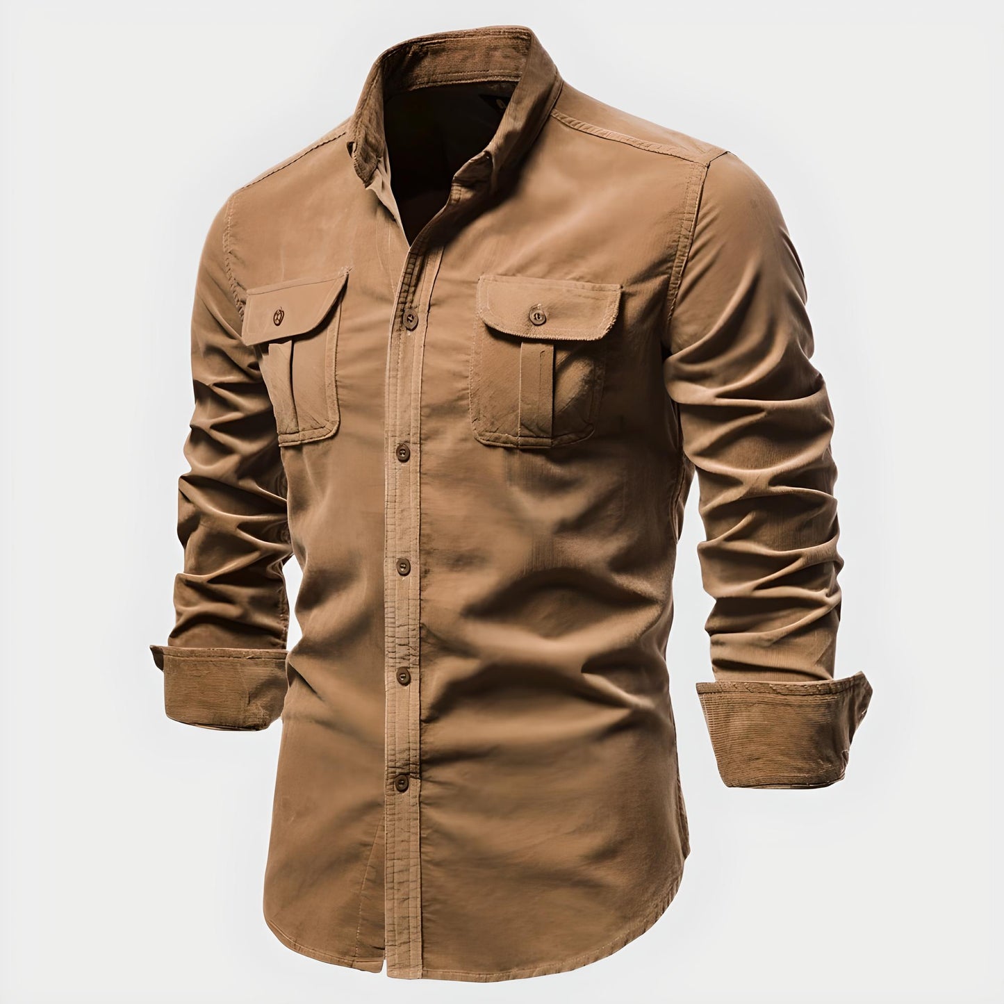 BATTISTILO VELOSO: CORDUROY ESSENTIAL SHIRT