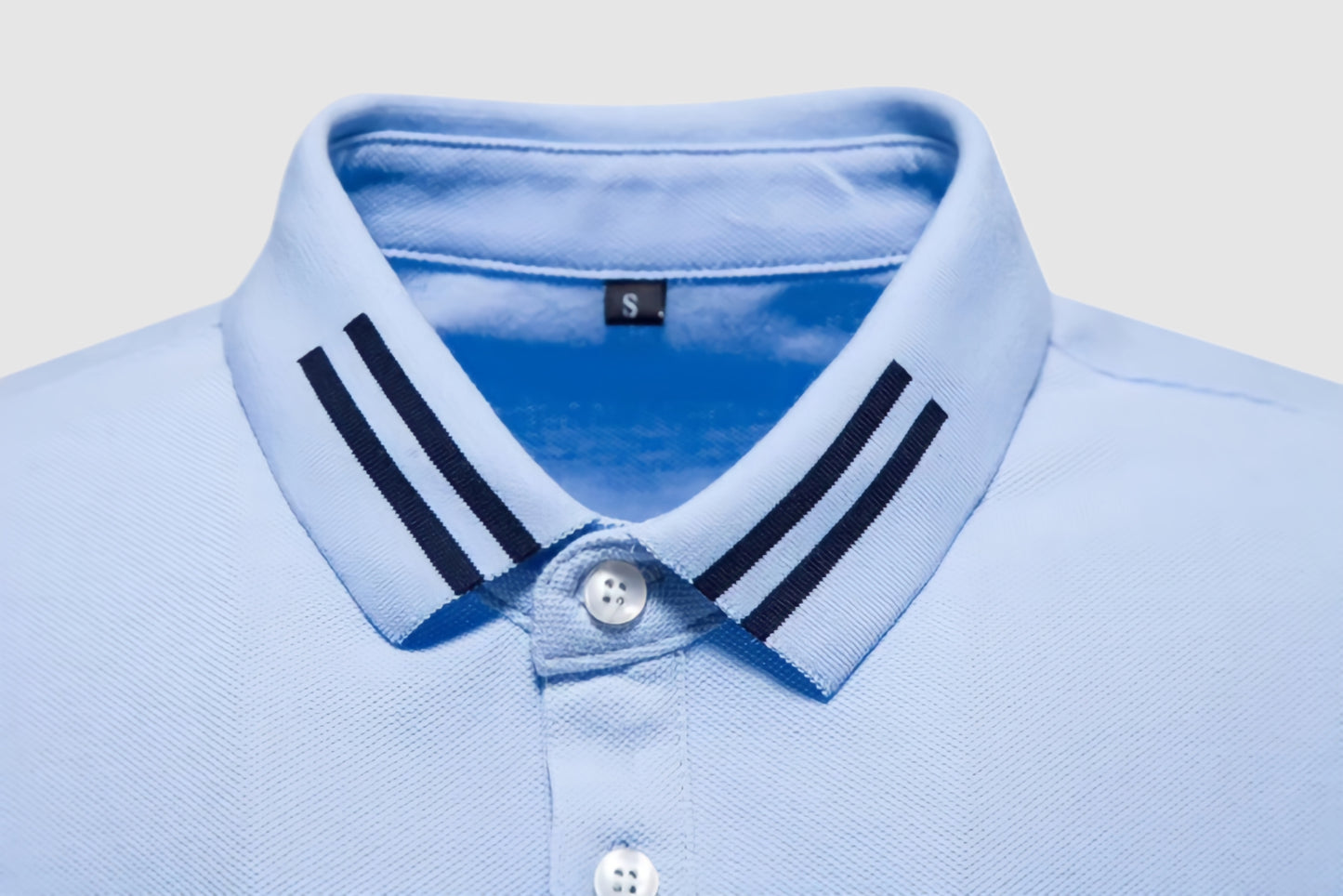 POLO LEONCELLO: PURE COTTON MUSCLE POLO