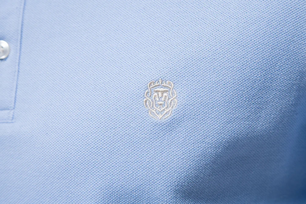 POLO LEONCELLO: PURE COTTON MUSCLE POLO