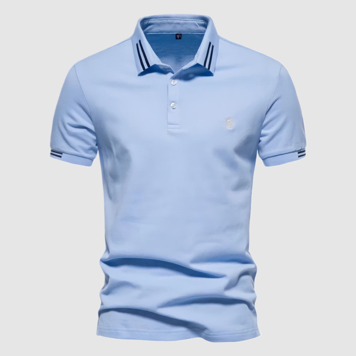 POLO LEONCELLO: PURE COTTON MUSCLE POLO