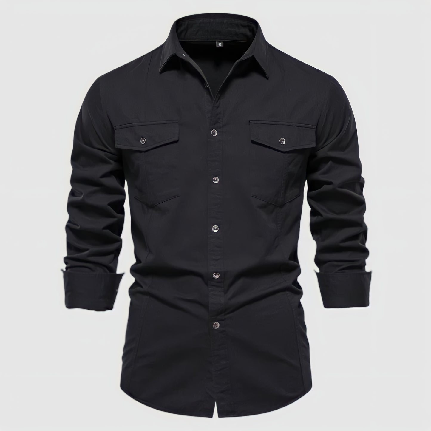 BATTISTILO: PURE COTTON ESSENTIAL SHIRT