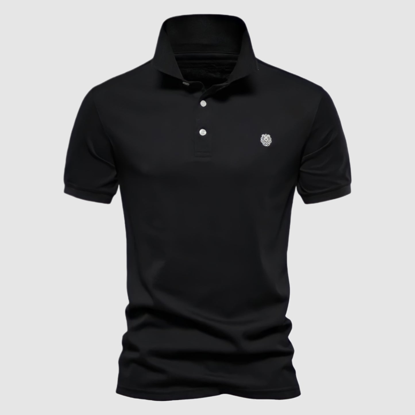 POLO LEONE: PURE COTTON MUSCLE POLO