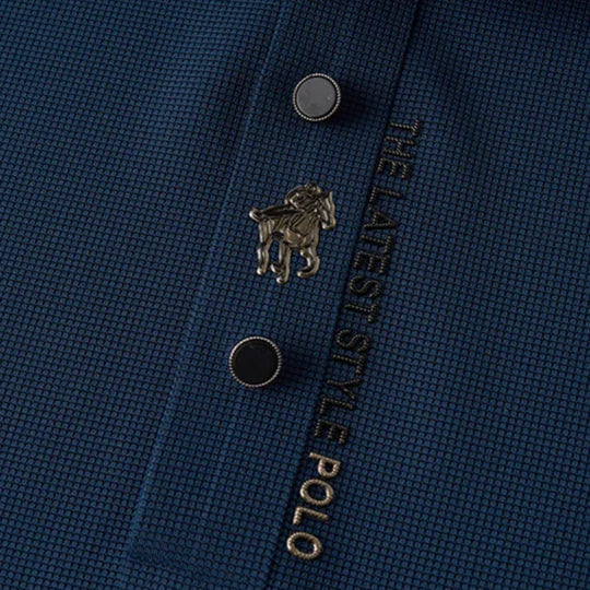 CAVALIERE: THE LONG SLEEVE LUXURY POLO