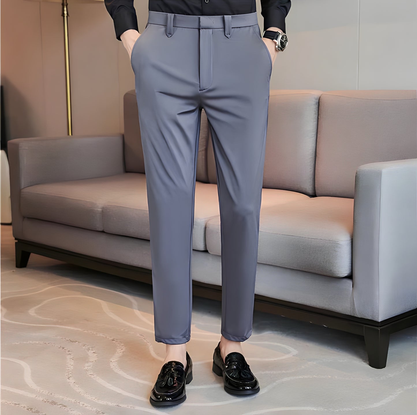 CAPRICCIO: TAILORED ANKLE PANTS