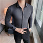 LA FINEZZA: WRINKLE-FREE SLIM STRETCH BUSINESS SHIRT