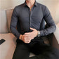 LA FINEZZA: WRINKLE-FREE SLIM STRETCH BUSINESS SHIRT