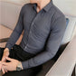 LA FINEZZA: WRINKLE-FREE SLIM STRETCH BUSINESS SHIRT