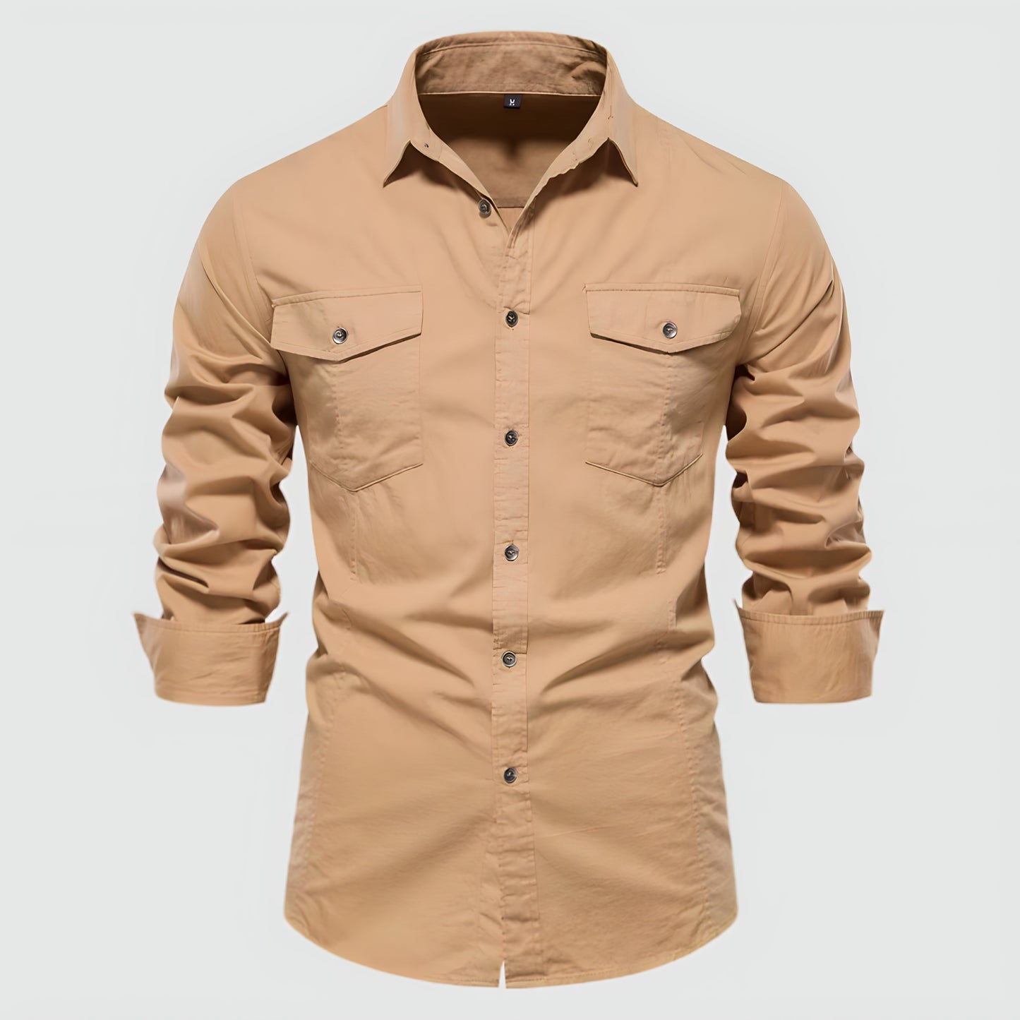 BATTISTILO: PURE COTTON ESSENTIAL SHIRT