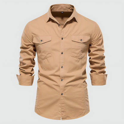 BATTISTILO: PURE COTTON ESSENTIAL SHIRT