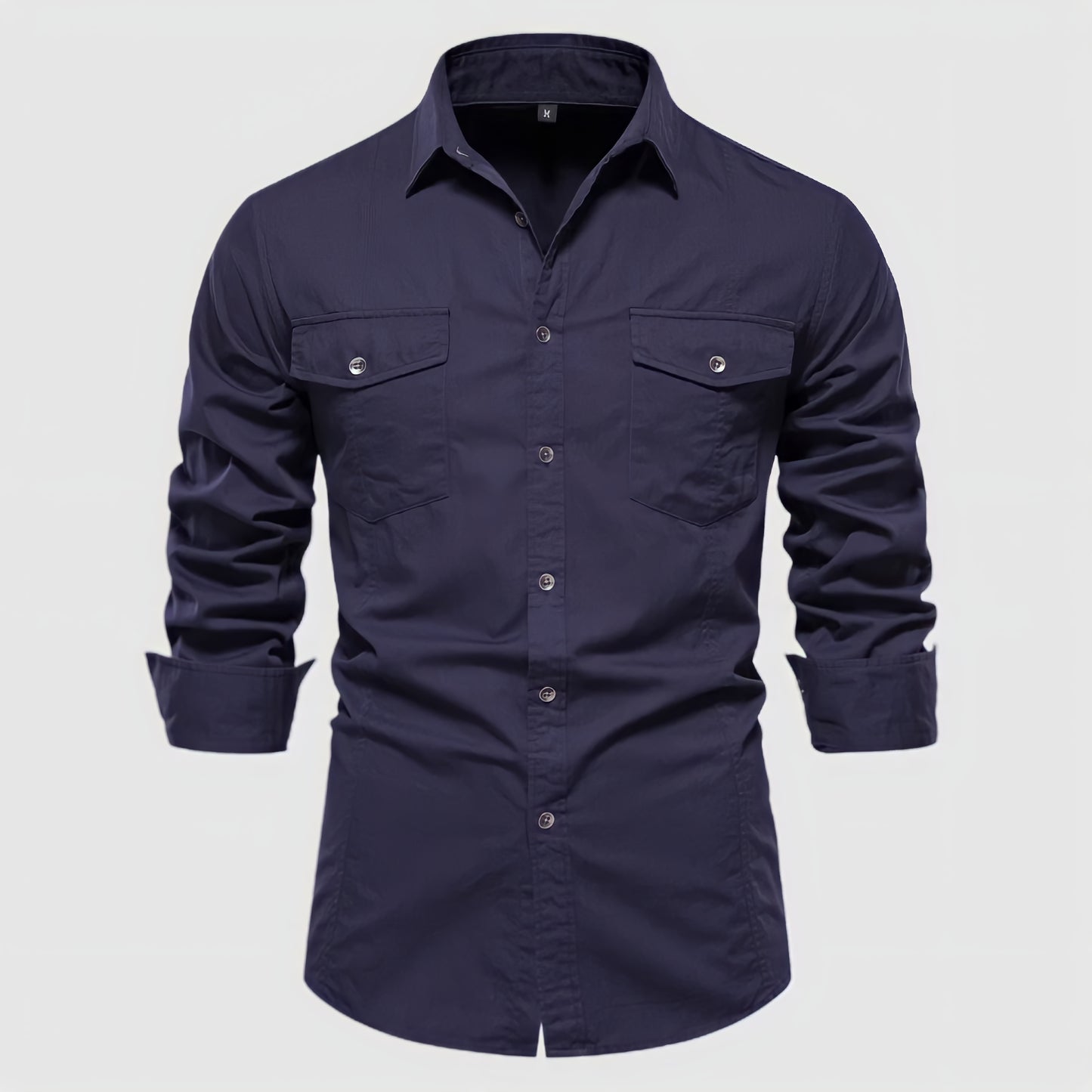 BATTISTILO: PURE COTTON ESSENTIAL SHIRT