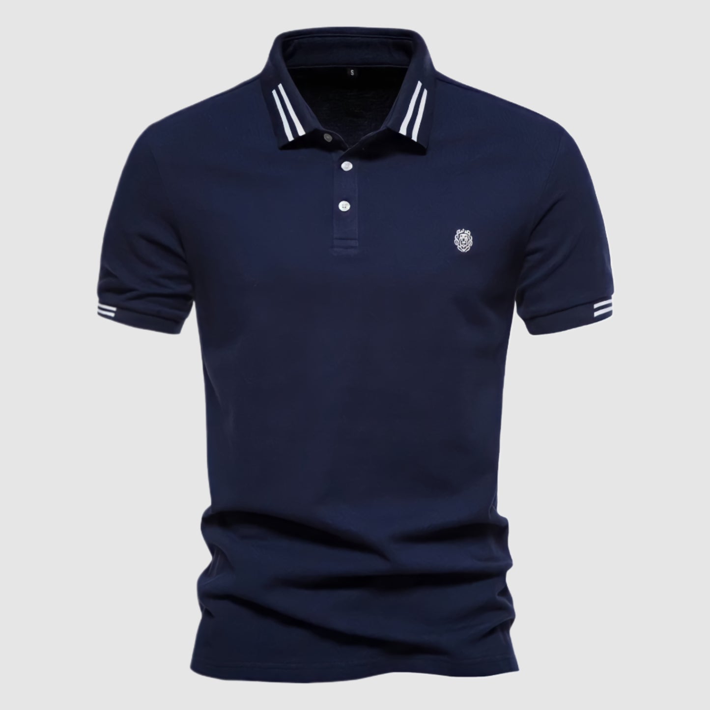 POLO LEONCELLO: PURE COTTON MUSCLE POLO