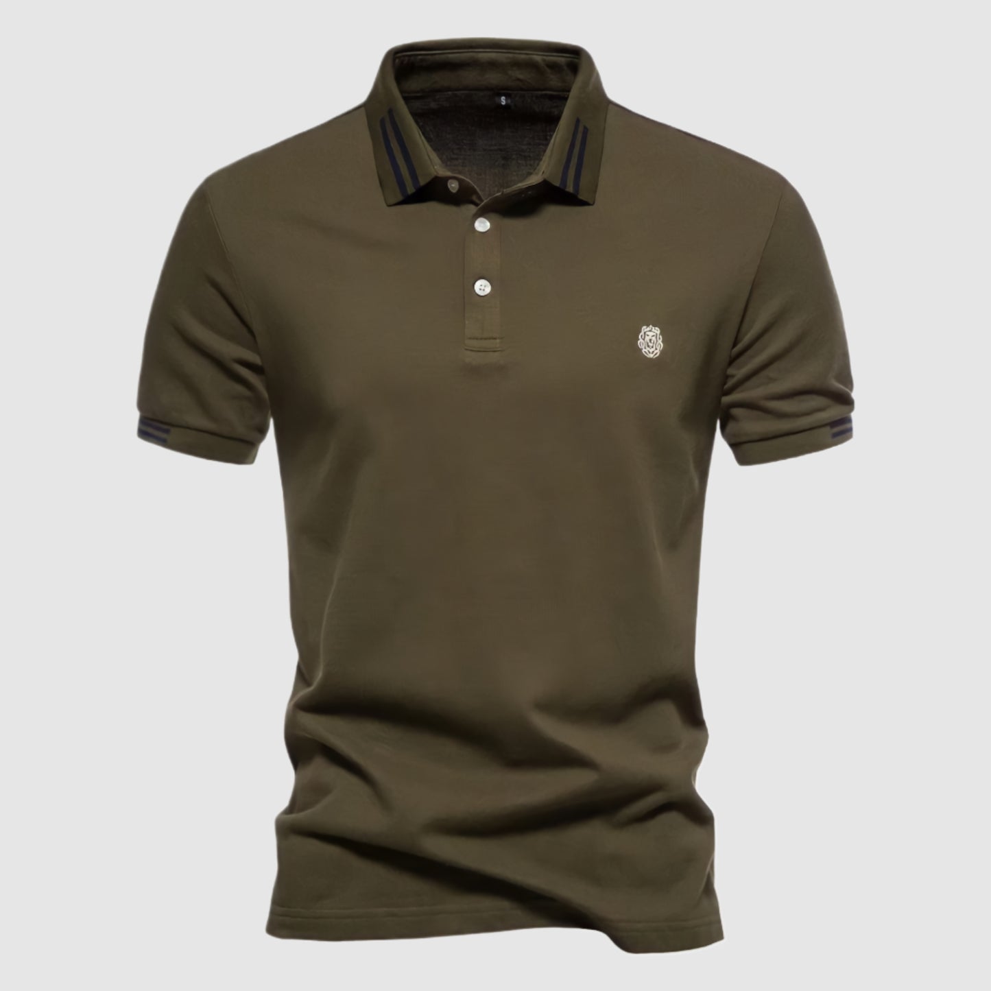 POLO LEONCELLO: PURE COTTON MUSCLE POLO