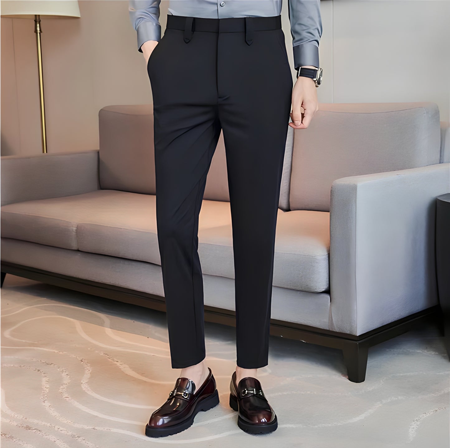 CAPRICCIO: TAILORED ANKLE PANTS