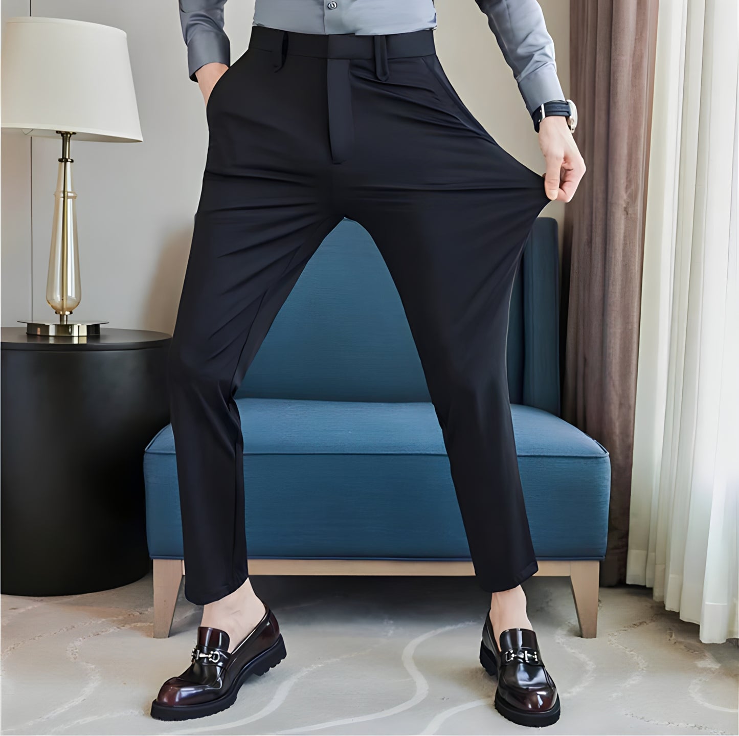 CAPRICCIO: TAILORED ANKLE PANTS