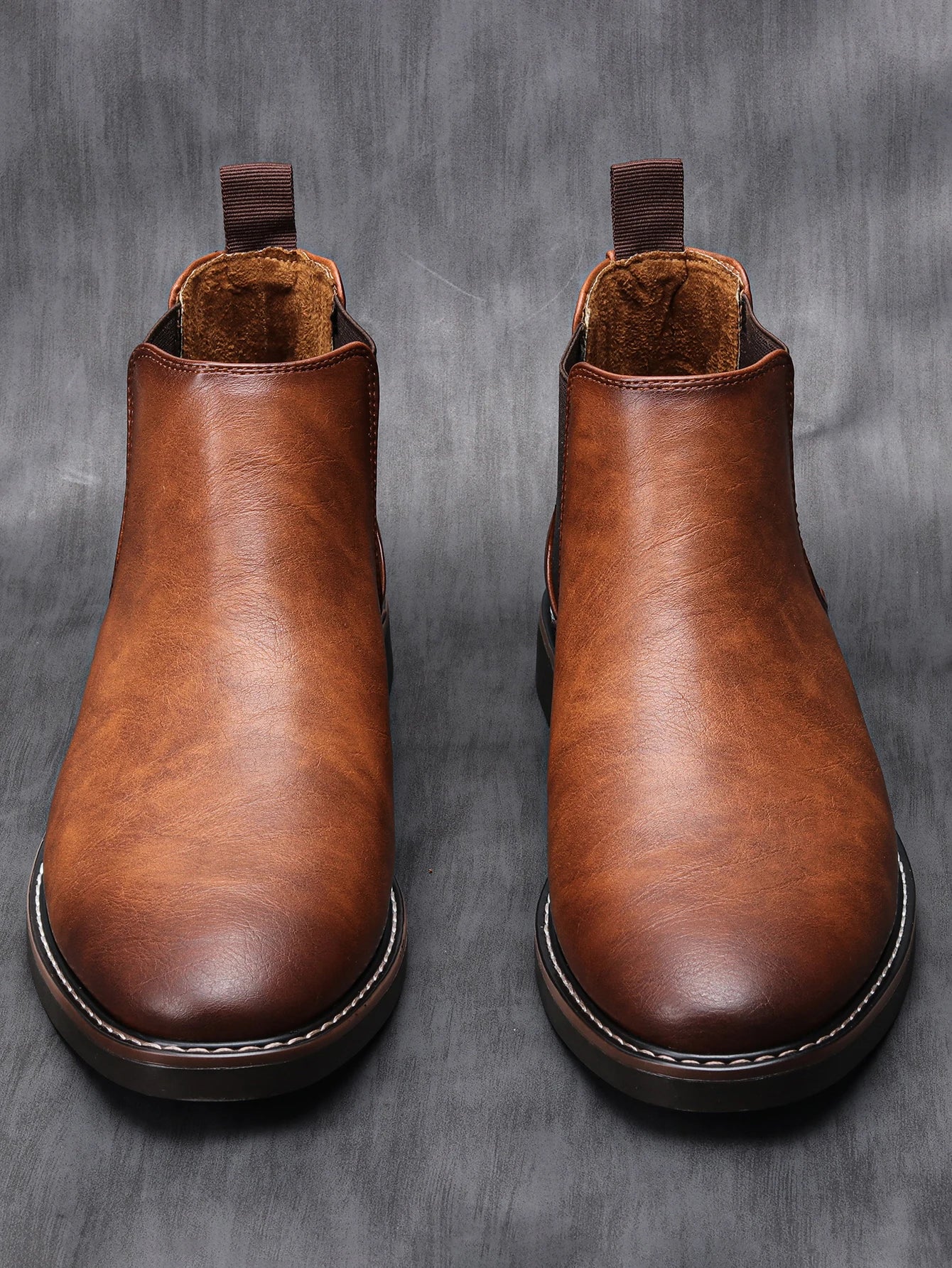 EZZIO: STEP-IN LEATHER BOOTS