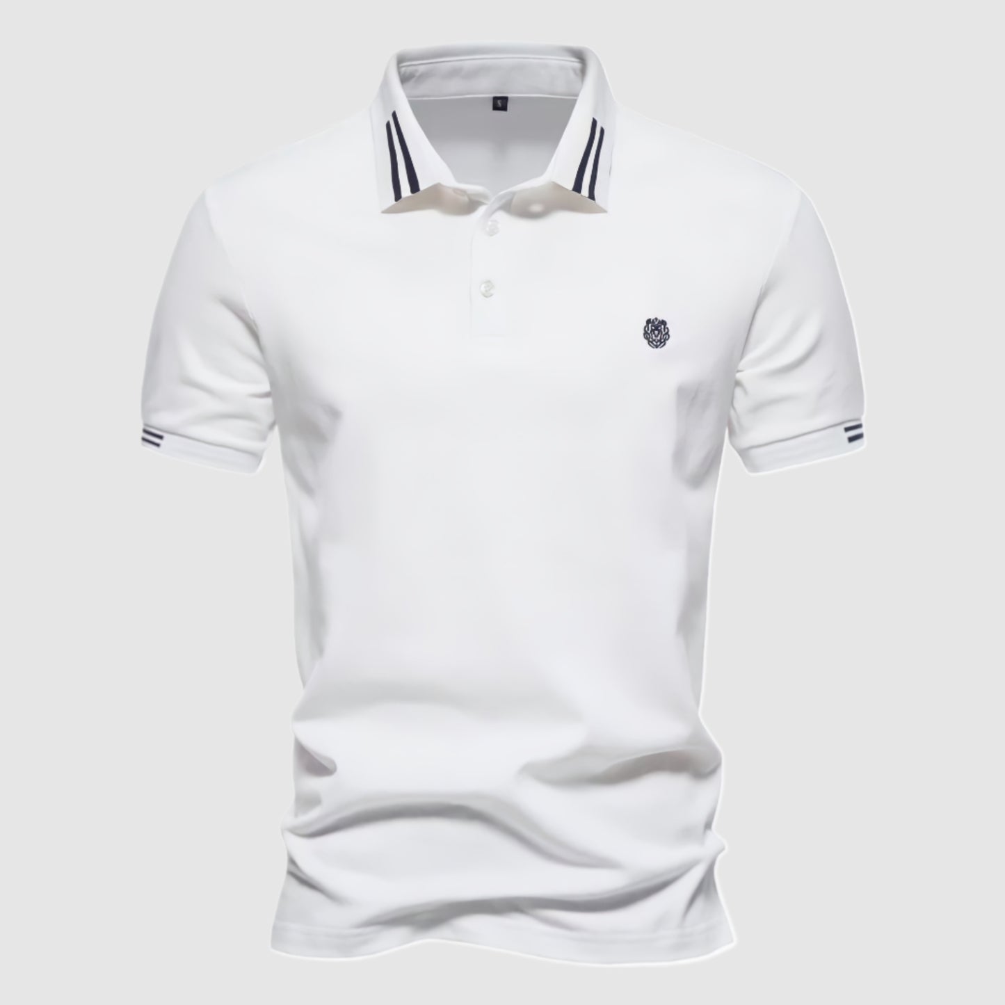 POLO LEONCELLO: PURE COTTON MUSCLE POLO